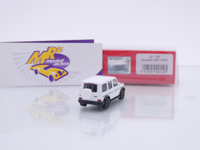 Preview: Herpa 431195 # Mercedes-Benz G580 EQ Technologie Baujahr 2024 " weiß " 1:87