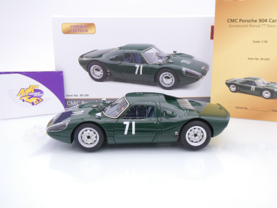 Preview: CMC M-235 # Porsche 904 Carrera GTS #71 Goodwood Revival TT 2018 " grün " 1:18