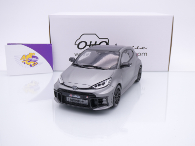Ottomobile OT1127 # Toyota Yaris GR Baujahr 2024 " mattgraumetallic " 1:18