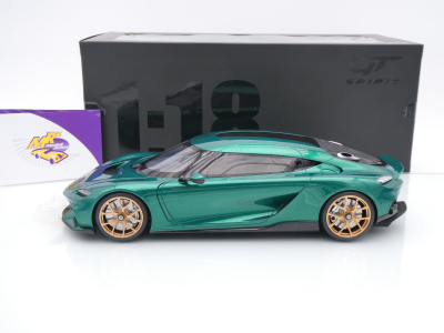 Preview: GT Spirit GT888 # Koenigsegg Gemera Baujahr 2024 " dunkelgrünmetallic " 1:18
