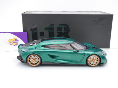 Preview: GT Spirit GT888 # Koenigsegg Gemera Baujahr 2024 " dunkelgrünmetallic " 1:18