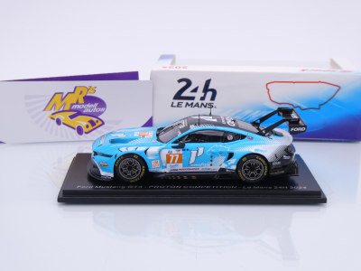 Preview: Spark S9153 # Ford Mustang GT3 #77 24h Le Mans 2024 " Proton Competition " 1:43
