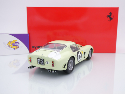 Preview: Kyosho 08438C # Ferrari 250 GTO #15 Sieger Goodwood 1962 " Innes Ireland " 1:18