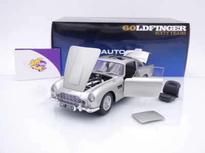Preview: AUTOart 70296 # Aston Martin DB5 Baujahr 1964 " James Bond Goldfinger " 1:18