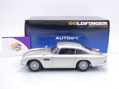 Preview: AUTOart 70296 # Aston Martin DB5 Baujahr 1964 " James Bond Goldfinger " 1:18