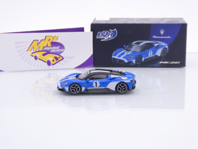 Preview: BBR Models BBRDIE6408 # Maserati MC20 #1 2023 " Performance Experience " 1:64