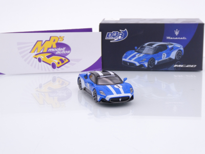 Preview: BBR Models BBRDIE6408 # Maserati MC20 #1 2023 " Performance Experience " 1:64