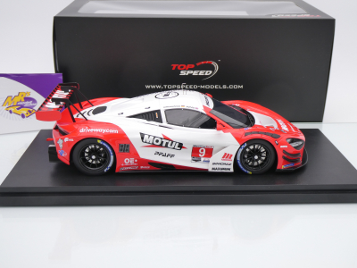 Preview: Top Speed TS0583 # McLaren 720S GT3 Evo #9 IMSA Laguna Seca 2024 " Pfaff Motorsports " 1:18