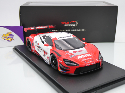 Top Speed TS0583 # McLaren 720S GT3 Evo #9 IMSA Laguna Seca 2024 " Pfaff Motorsports " 1:18
