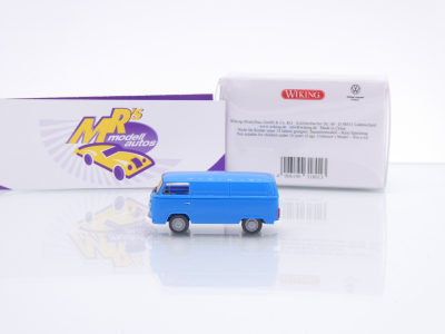 Preview: Wiking 0318 01 # Volkswagen VW T2b Kasten Baujahr 1972-79 " himmelblau " 1:87