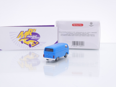 Preview: Wiking 0318 01 # Volkswagen VW T2b Kasten Baujahr 1972-79 " himmelblau " 1:87