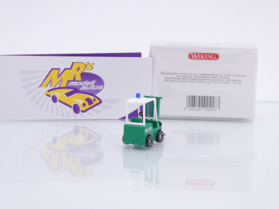 Preview: Wiking 1170 02 # Gabelstapler mit Blaulicht Baujahr 1960-72 " Polizei " 1:87