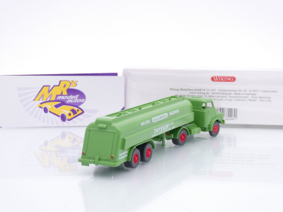 Preview: Wiking 0882 46 # MAN 1/2-achs Tank-Sattelzug Baujahr 1969-94 " Thyssen GmbH " 1:87