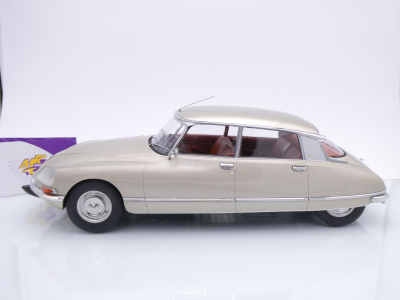 Preview: Norev 121730 # Citroën DS 23 Pallas Baujahr 1973 " beigemetallic " 1:12