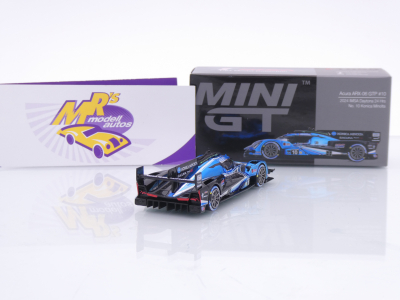 Preview: TSM Mini GT MGT01056-L # Acura ARX-06 GTP #10 24h Daytona 2024 " Taylor " 1:64