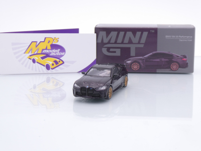 TSM MINI GT MGT01112-L # BMW M4 (G82) M-Performance 2021 LHD " Daytona Violet " 1:64