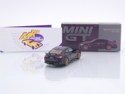 Preview: TSM MINI GT MGT01112-L # BMW M4 (G82) M-Performance 2021 LHD " Daytona Violet " 1:64