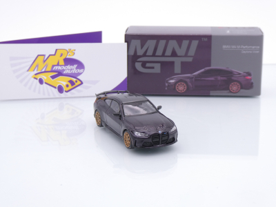 Preview: TSM MINI GT MGT01112-L # BMW M4 (G82) M-Performance 2021 LHD " Daytona Violet " 1:64