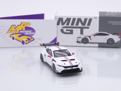 Preview: TSM MINI GT MGT01097-L # Ford Mustang GTD 2025 LHD " Spirit of America " 1:64