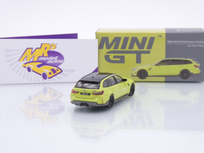 Preview: TSM MINI GT MGT01102-L # BMW M3 (G82) Touring 2025 LHD " Sao Paulo Yellow " 1:64