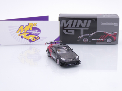 Preview: TSM MINI GT MGT01173-R # Toyota GR86 LB Nation Liberty Walk 2025 RHD " ADVAN Tires " 1:64