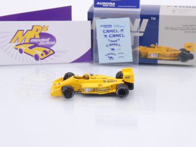 Preview: TSM Mini GT MGT01088-L # Lotus 99T F1 #12 Monaco F1 GP 1987 " Ayrton Senna " 1:64