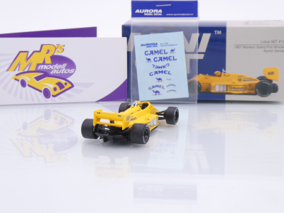 Preview: TSM Mini GT MGT01088-L # Lotus 99T F1 #12 Monaco F1 GP 1987 " Ayrton Senna " 1:64