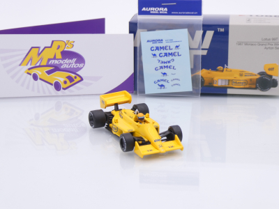 Preview: TSM Mini GT MGT01088-L # Lotus 99T F1 #12 Monaco F1 GP 1987 " Ayrton Senna " 1:64