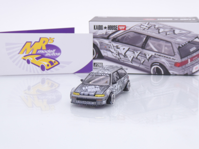 TSM MINI GT KHM260 # Honda Civic EF Kombi 1987 " Kaido House - Manga V1 " 1:64