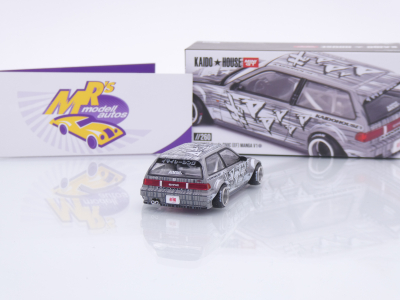 Preview: TSM MINI GT KHM260 # Honda Civic EF Kombi 1987 " Kaido House - Manga V1 " 1:64