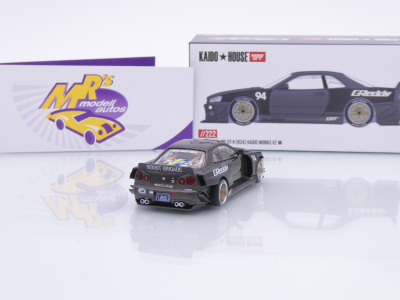 Preview: TSM MINI GT KHM222 # Nissan Skyline GT-R R34 1999 " Kaido House GReddy V2 " 1:64