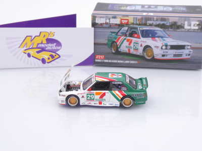 TSM MINI GT KHMG217 # BMW M3 E30 " Kaido House - Larry Chen 7-Eleven USA " 1:64