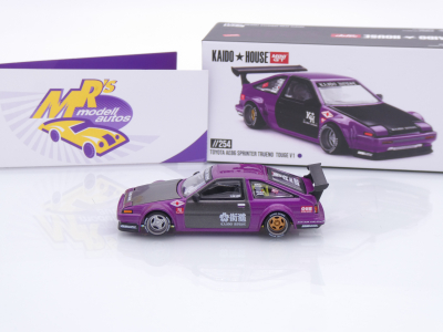 Preview: TSM MINI GT KHMG254 # Toyota AE86 Sprinter Trueno " Kaido House  Touge V1 " 1:64
