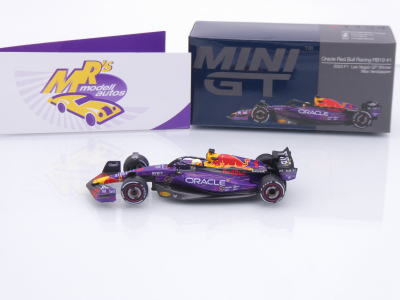 Preview: TSM Mini GT MGT01194-L # Red Bull RB19 F1 Las Vegas GP 2023 " Max Verstappen " 1:64