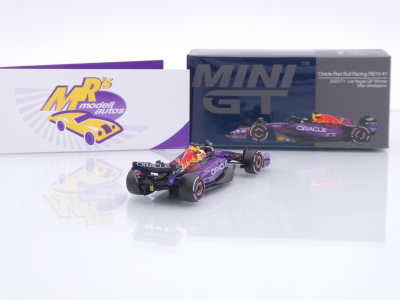 Preview: TSM Mini GT MGT01194-L # Red Bull RB19 F1 Las Vegas GP 2023 " Max Verstappen " 1:64