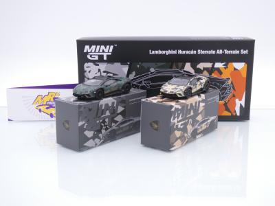 TSM MINI GT MGTS0026 # 4er Set Lamborghini Huracan Sterrato " All-Terrain " 1:64