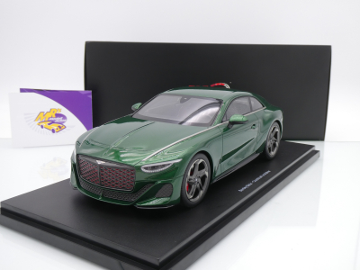 Top Speed TS0672 # Bentley Mulliner Batur Baujahr 2023 " Scarab Green " 1:18