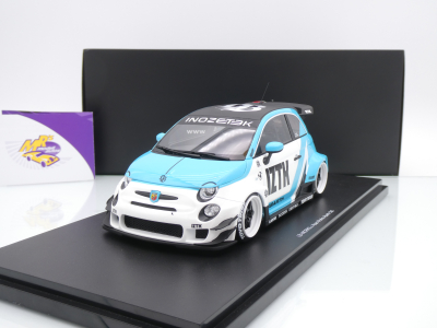 Top Speed TS0623 # Fiat Abarth 595 LB Works X Abas Works 2024 " IZTK " 1:18