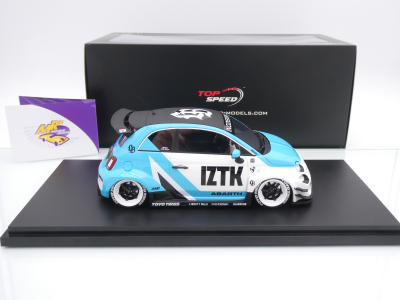 Preview: Top Speed TS0623 # Fiat Abarth 595 LB Works X Abas Works 2024 " IZTK " 1:18