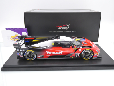 Preview: Top Speed TS0687 # Cadillac V-Series.R Hypercar 24h Daytona 2025 " Team Cadillac Whelen " 1:18