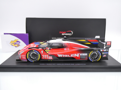 Preview: Top Speed TS0686 # Cadillac V-Series.R Hypercar 24h Le Mans 2025 " Team Cadillac Whelen " 1:18