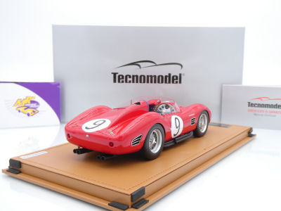 Preview: Tecnomodel TM18-362E # Ferrari Dino 196S #9 Governors Trophy 1959 " Ricardo Rodriguez " 1:18
