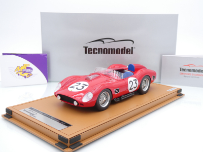 Tecnomodel TM18-362D # Ferrari Dino 196S #23 24h Le Mans 1959 " Giorgio Scarlatti - Giulio Cablanca " 1:18