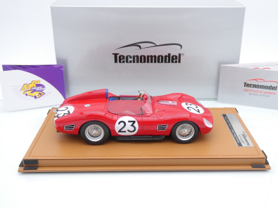 Tecnomodel TM18-362D # Ferrari Dino 196S #23 24h Le Mans 1959 " Giorgio Scarlatti - Giulio Cablanca " 1:18