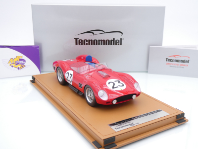 Tecnomodel TM18-362D # Ferrari Dino 196S #23 24h Le Mans 1959 " Giorgio Scarlatti - Giulio Cablanca " 1:18