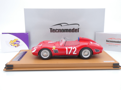 Preview: Tecnomodel TM18-362B # Ferrari Dino 196S #172 Targa Florio 1960 " Ricardo Rodriguez - Pedro Rodriguez " 1:18