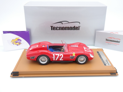 Preview: Tecnomodel TM18-362B # Ferrari Dino 196S #172 Targa Florio 1960 " Ricardo Rodriguez - Pedro Rodriguez " 1:18
