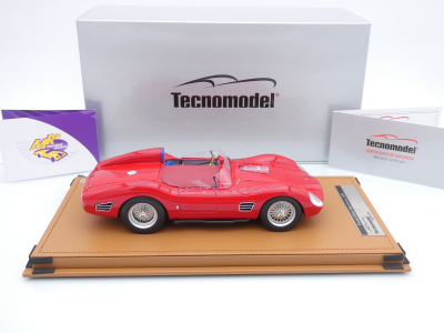 Preview: Tecnomodel TM18-362A # Ferrari Dino 196S Press Verison 1959 " Rosso Corsa " 1:18