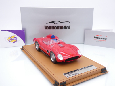 Tecnomodel TM18-362A # Ferrari Dino 196S Press Verison 1959 " Rosso Corsa " 1:18