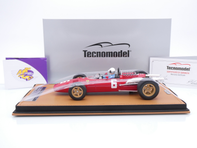 Preview: Tecnomodel TMD18-318A # Ferrari 312 F1 #6 Win Italien GP 1966 " Ludovico Scarfotti " 1:18
